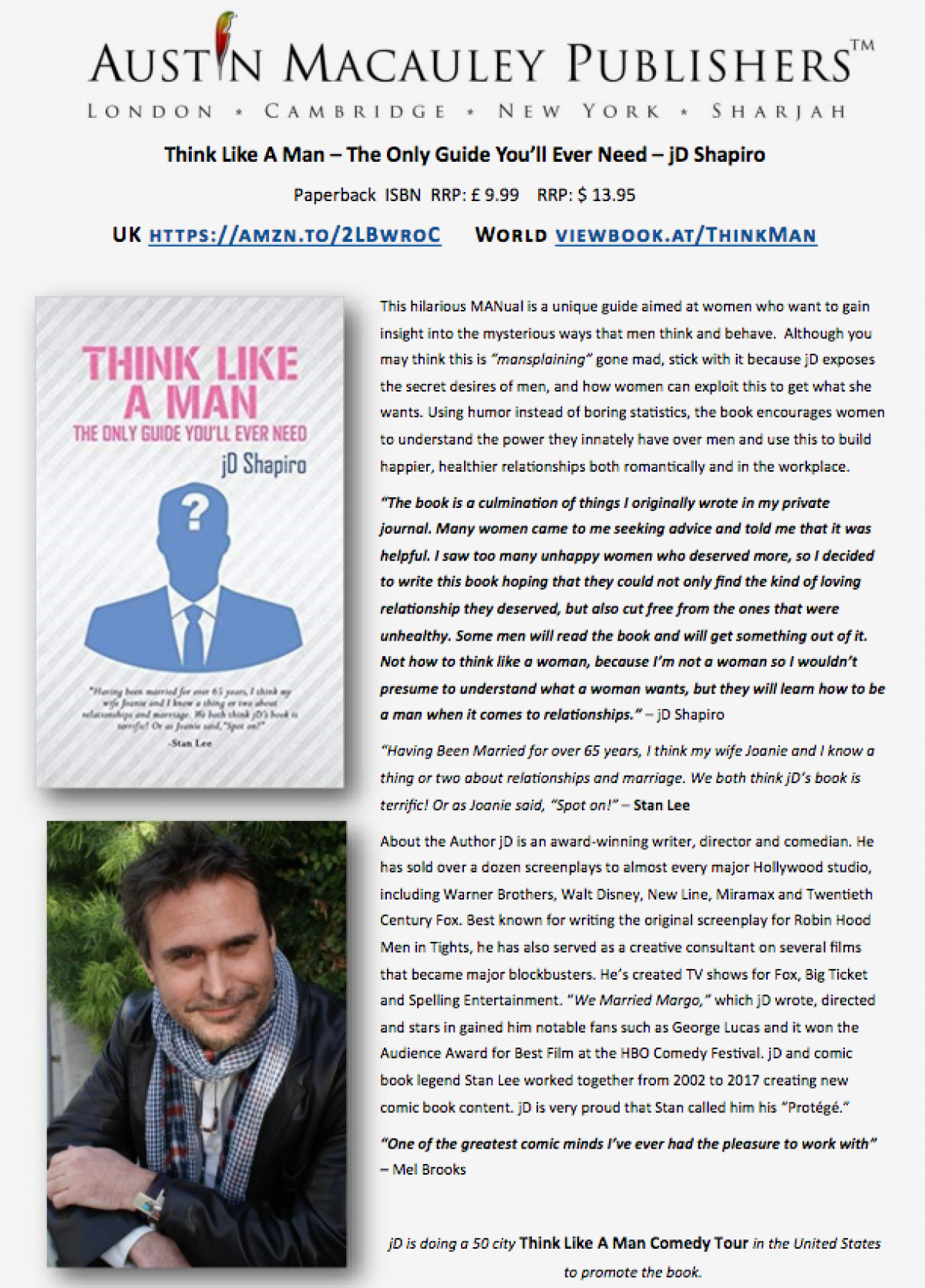 Think-like-a-man-j-d-shapiro-Featured-by-Electric-Press-Magazine-Austin-Macauley-Publishers