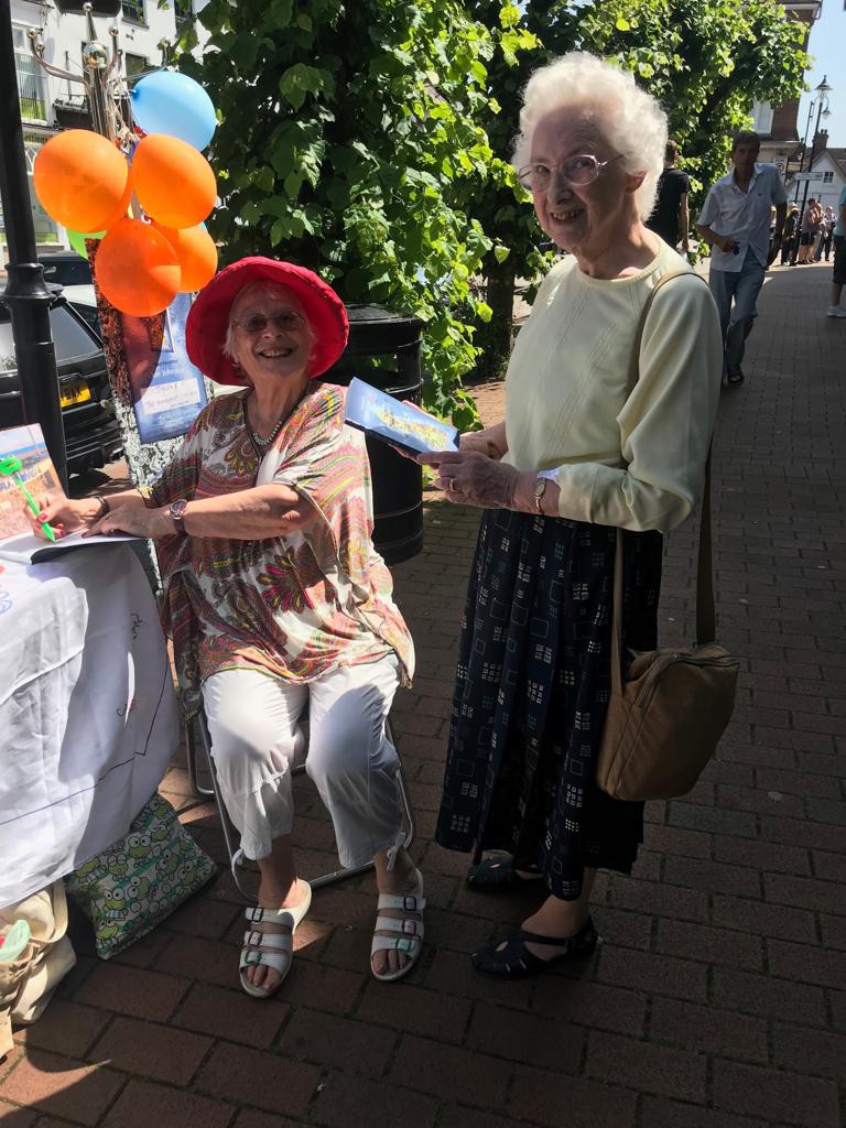 The Book Shop Invited the Author Sue Johnston for Her Book’s Launch Event