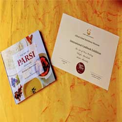 Niloufer Mavalvala’s Cookbook, The Art of Parsi Cooking Wins Certificate of Excellence